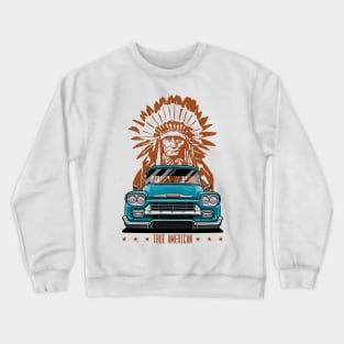 Apache Pickup Truck Crewneck Sweatshirt